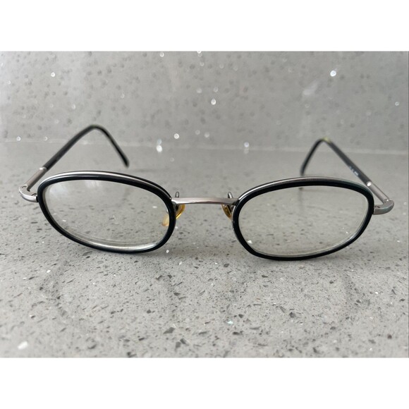 GANT Black rim eyeglasses frames only Charter G-353 Marine 50-23 Italy designer main image 8